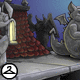 Rooftop Gargoyles Background