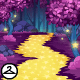 This luminous path seems to grow brighter and shimmer with each step. Some Neopets insist this path was created by ancient faerie magic, while others argue the glowing effect is a trick of the light...