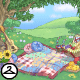 Balmy Summer Picnic Background