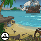 Pirate Battle Background