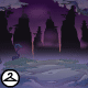 Spooky Shenkuu Sunset Background