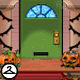 Trick-or-Treat Doorstep Background