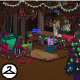 Underground Christmas Workshop Background