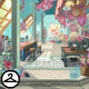 Valentine Sewing Shop Background