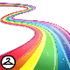 Walk down the rainbow road and decipher which colorful path you will follow.