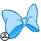 Pastel Blue Hair Bow