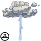 An umbrella made of clouds? Seems kind of... ironic.
