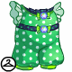 Sometimes, youve just gotta polka. This item is only wearable by Neopets painted Baby. If your Neopet is not painted Baby, it will not be able to wear this NC item.