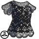 Black Beaded Shirt