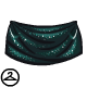 Green Velvet Skirt