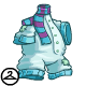 The Super Happy Icy Fun Snow Shop gets COLD. Thats why Inah wears this comfy and warm onesie! This is the 4th NC Collectible item from the Neopia On Ice Collection - Y23.