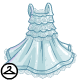 This elegant lace gown is the same shade of white as the pearls that litter the Maraquan seafloor. This item is only wearable by Neopets painted Maraquan. If your Neopet is not painted Maraquan, it will not be able to wear this NC item.