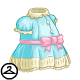 What a pretty dress! Perfect for playing in a creepy hotel hallway! This item is only wearable by Neopets painted Mutant. If your Neopet is not painted Mutant, it will not be able to wear this NC item.