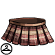Plaid flannels are cool and all, but get that fabric and make it into pleated skirt and you have this beauty!