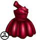 Berry Red Velvet Gown