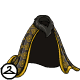 Regal Black & Gold Cape