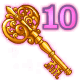 Ornate Room Key 10-Pack