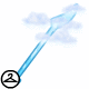 Control the power of the clouds with this staff! Well, not really, but it looks cool.