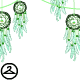 Dyeworks Green: Dream Catcher Garland