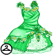 This lovely dress is sure to make any Neopet dream of faerie tales. This NC item was obtained through Dyeworks.