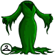 Dyeworks Green: Deadly Beauty Dress