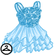 Dyeworks Blue: Pastel Rose Tulle Dress