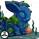 Dyeworks Blue: Underwater Easter Statue