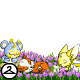 Doze off in a flower field alongside these napping Petpets...