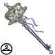 Silver Cake Staff