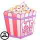 The popcorn in this bucket has little candies and sprinkles in it which add to the taste AND the appearance!