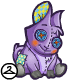 Purple Eizzil Handheld Plushie