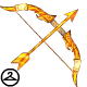 Fiery Bow and Arrow