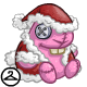 Handheld Christmas Meepit Plushie