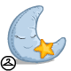 This moon and star are forever star crossed friends and will always collide. This item was released in celebration of Grey Day!