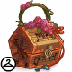 This purse also doubles as a lovely music box. This prize was awarded by Lulu for collecting her postcards from Camp Wannamakeagame.