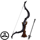 Night Warrior Bow and Arrow