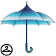 Keep the rain off with this generously sized umbrella.