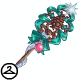 Thumbnail for Elegant Pine Cone Staff