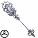 This magical staff seems to glow especially more so in the night. This NC item was awarded through Shenanigifts.