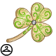 Premium Collectible: Wooden Shamrock Handheld