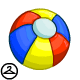 This colourful beach ball will bring you hours of summer fun.  Just dont play with it in the stands at a Yooyuball match.