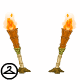 These torches give a tropical feel to any party, plus they keep Petpetpets away!