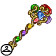 This wand doesnt do magic, but it can certainly blind your opponents with luxury!