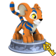 Orange Kougra Key Quest Token