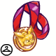 Golden Lulu Medallion