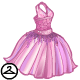 Ahhh... a lovely shimmering gown.  This item is only wearable by Neopets painted Maraquan. If your Neopet is not painted Maraquan, it will not be able to wear this NC item. This NC item was obtained through Dyeworks.