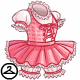 This lovely pink dress has a gingham pattern! Note: This was the third stage in a multi-stage Mysterious Morphing Experiment (MME). To learn more about MMEs, please go to the NC Mall FAQ.