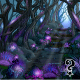 MME16-S1: Menacing Forest Path Background