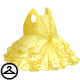 MME22-S2a: Regal Yellow Princess Gown