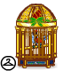 This pretty cage has a beautiful Naleap in it.